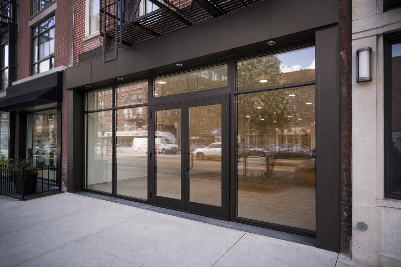 Commercial Glass Storefront — Retail entrance reference